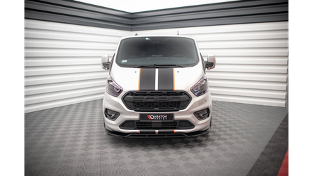 Splitter Ford Transit Custom I ST-Line Facelift Front Gloss Black