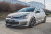 Diffuser Volkswagen Golf 7 GTI Side Skirts Racing Black