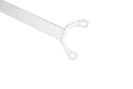 Rear upper strut bar Mitsubishi Lancer EVO 4 5 6 White