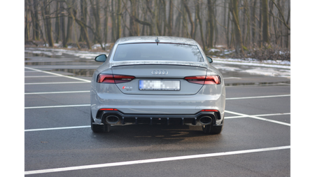Dokładka Audi RS5 F5 Zderzak Tył Gloss Black