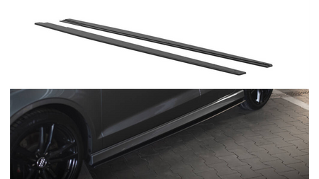 Diffuser Audi A3 8V S-Line Side Skirts Street Pro Black