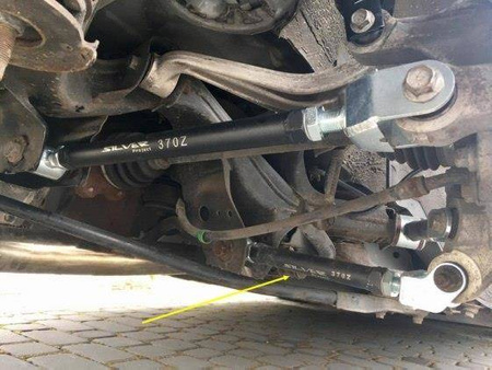 Adjustable Control Arms Nissan 370Z G37 Blue