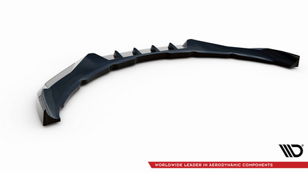 Front Splitter V.1 Volvo S60 R-Design Mk2 Gloss Black