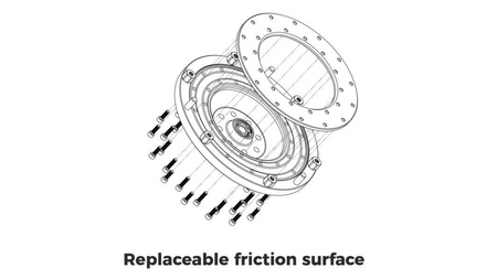 Flywheel BMW M50 S50 M52 S52 M54 S54 - BMW N54 - 240mm / 9.45" 5700g / 12,9lb