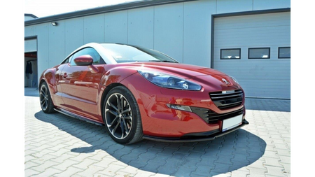 Splitter Peugeot RCZ Facelift przód v.1 Gloss Black