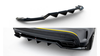 Splitter Mercedes-Benz GLA 45 AMG X156 Rear Central with Diffuser v.2