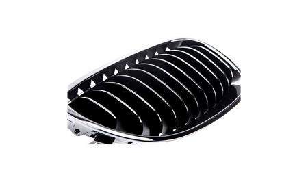 Grill BMW 5 E60 E61 pojedyncze żeberka Gloss Black