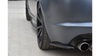 Splitter Jaguar XF- R Rear Side Gloss Black
