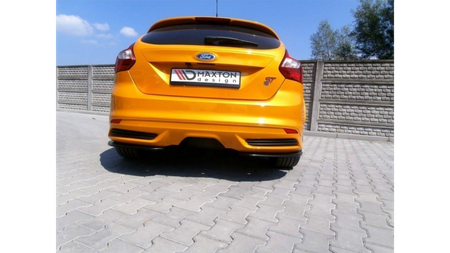 Splitter Ford Focus II STI Tył Boczne Gloss Black