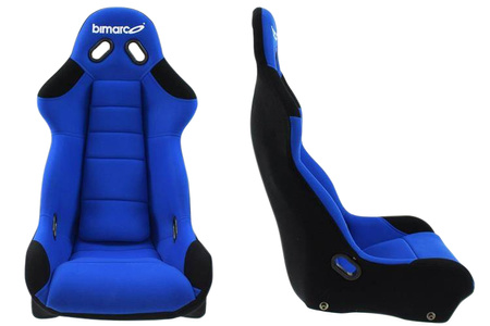 Racing Seat Bimarco Cobra III Velvet Blue Black