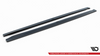 Diffuser Audi RS4 B9 Side Skirts Gloss Black