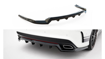 Splitter Mercedes-Benz CLA AMG-Line C117 Rear Central with Diffuser