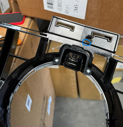 Grill Mercedes-Benz GLE W166 C292 Facelift GT Chrome & Black USZKODZONY