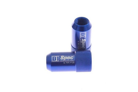 Forged wheel lug nuts D1Spec HEX Alu 1,5 blue