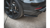 Splitter Audi RS3 8V Facelift Sportback Rear Side v.2 Gloss Black