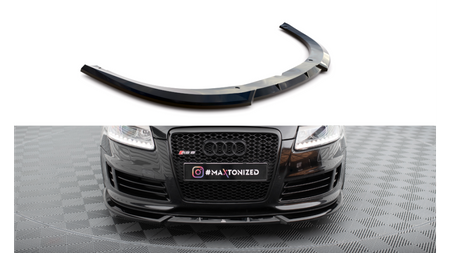 Splitter Audi RS6 C6 Front v.2 Gloss Black