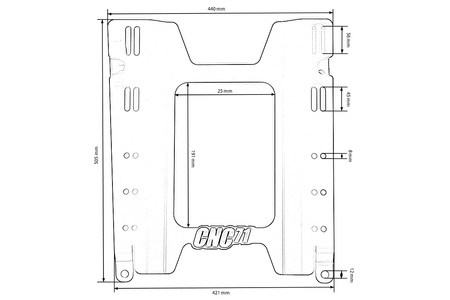 Bucket seat adapter Subaru BRZ Toyota GT86 LHD
