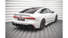 Splitter Audi RS6 RS7 C8 Tył Boczne v.1 Gloss Black