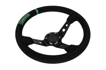 Kierownica Pro 350mm offset:80mm Takata Zamsz
