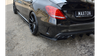 Splitter Mercedes-Benz C W205 C43 Tył Boczne Gloss Black