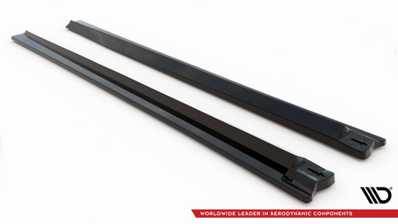 Diffuser Audi Q8 4M S-Line Side Skirts v.1 Gloss Black