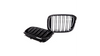 Grill BMW X3 G01 F97 X4 G02 F98 podwójne żeberka Gloss Black