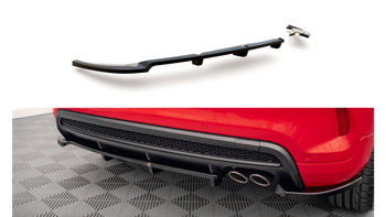 Splitter Fiat 500X I Facelift Sport Rear Central with Diffuser