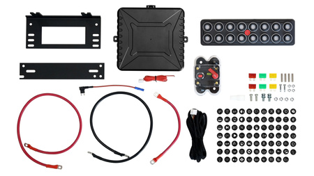 Set of 16 switches with circuit controller