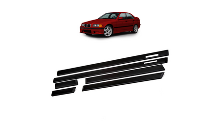 Trim BMW 3 E36 Side 6pcs. Black
