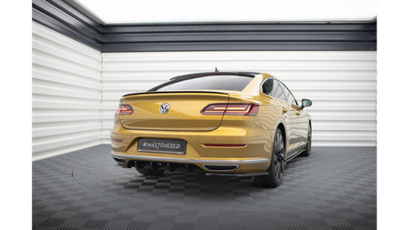 Diffuser Volkswagen Arteon R-Line Rear Gloss Black