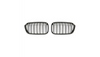 Grill BMW 1 F20 F21 Facelift Dual Line Matt Black