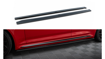 Diffuser Audi RS4 B9 Side Skirts Gloss Black