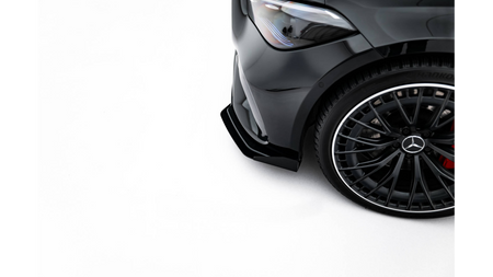 Splitter Mercedes-Benz AMG CLE 53 C236 Front Street Pro Black + Gloss Flaps