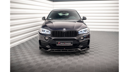 Splitter BMW X6 F16 M-Pack Front v.3 Gloss Black