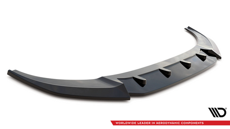 Splitter Audi RSQ8 4M Front v.1 Gloss Black
