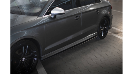 Dokładka Audi A3 8V S-Line Progi Street Pro Black