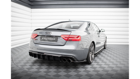 Diffuser Audi S5 8T Facelift Rear Valance Gloss Black