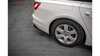 Splitter Audi A6 C8 Rear Central Gloss Black