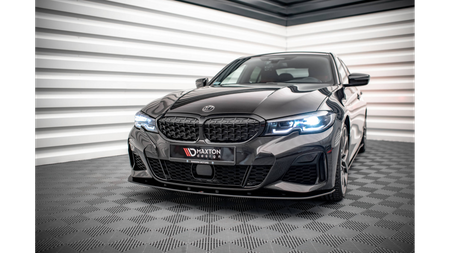 Splitter BMW 3 G20 G21 M-Pack Front Pro Black-Red