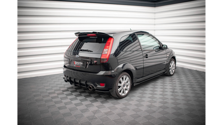 Splitter Ford Fiesta VI ST Rear Side Street Pro Black + Gloss Flaps