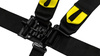 Racing seat belts Slide V2 BLACK 5P 3" Offroad