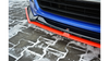 Splitter Subaru BRZ Facelift Front v.5 Gloss Black + Red