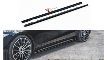 Diffuser Mercedes-Benz CLS 53AMG C257 Side Skirts Gloss Black