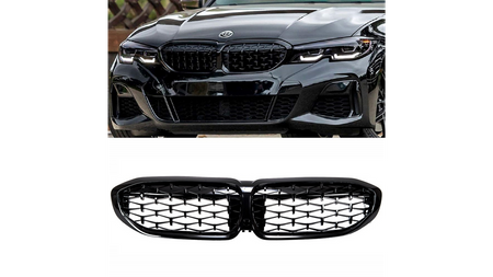 Grill BMW 3 G20 G21 Gloss Black