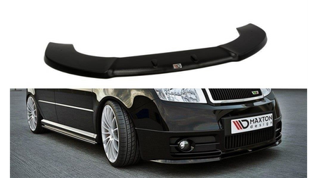 Splitter Skoda Fabia I RS przód Gloss Black