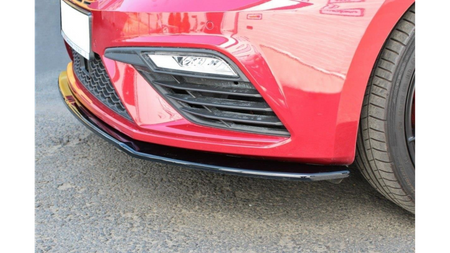 Splitter Seat Leon Cupra FR III Facelift przód v.2 Gloss Black