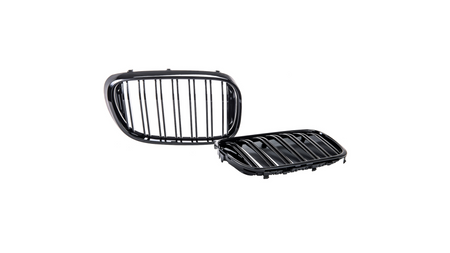 Grill BMW 7 G11 G12 podwójne żeberka Gloss Black
