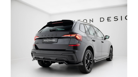 Splitter Skoda Kamiq Monte Carlo Mk1 Facelift Tył Środkowy z Dyfuzorem