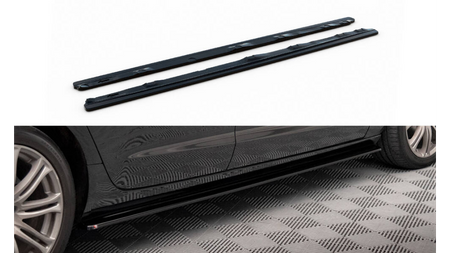 Diffuser Audi A6 C7 Side Skirts v.1 Gloss Black