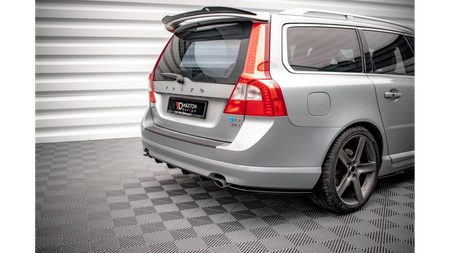 Diffuser Volvo V70 III Rear Valance Gloss Black